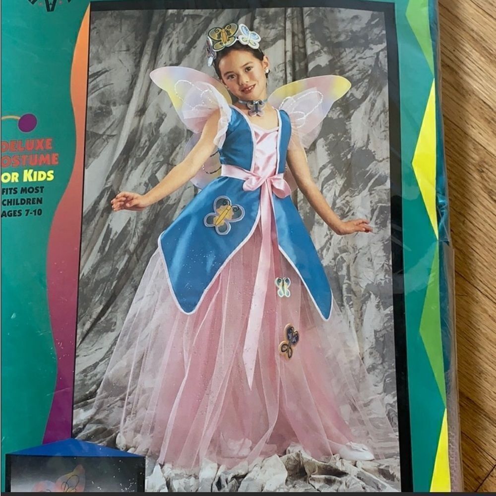 Brittany Deluxe Butterfly Princess Costume